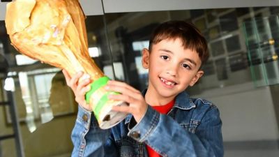 La increÃble Copa del Mundo que hizo un niño marplatense